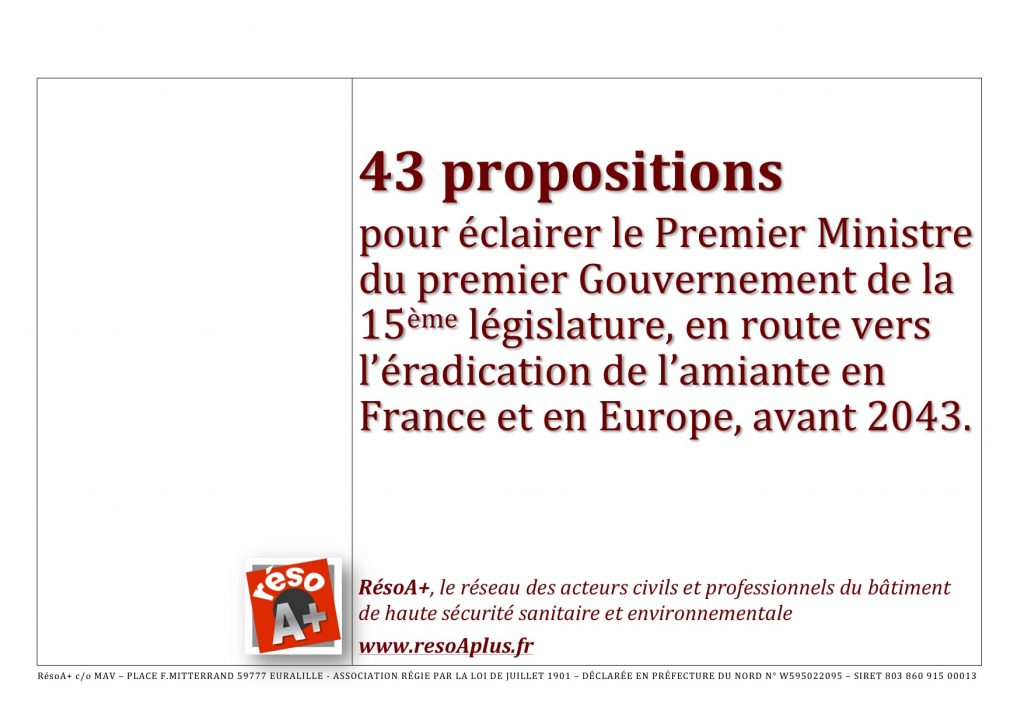 43 PROPOSITIONS